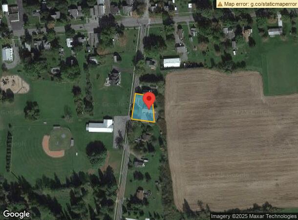  1306 Keeney Rd, Fabius, NY Parcel Map