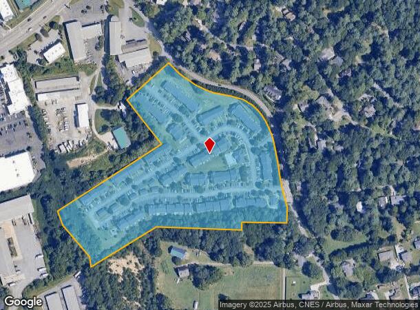 2 Thoroughbred Cir, Arden, NC Parcel Map