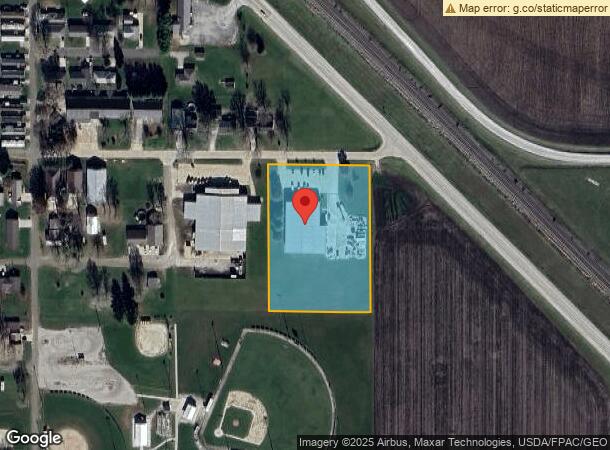  814 E Adams St, New London, IA Parcel Map