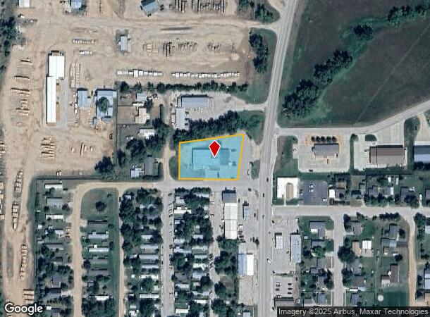 1401 Laurel St, Whitewood, SD Parcel Map