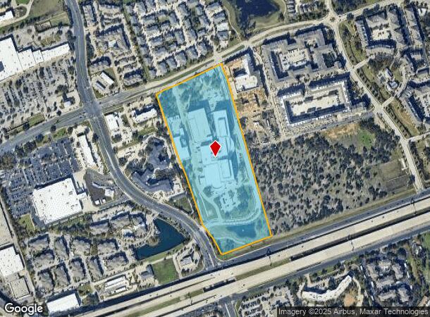9835 N Lake Creek Pkwy, Austin, TX Parcel Map