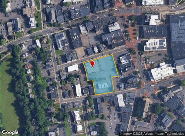  40 Court St, New Britain, CT Parcel Map