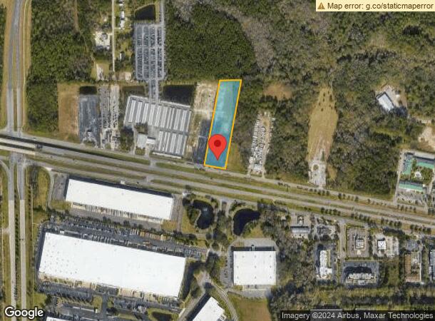  1615 Airport Rd, Jacksonville, FL Parcel Map