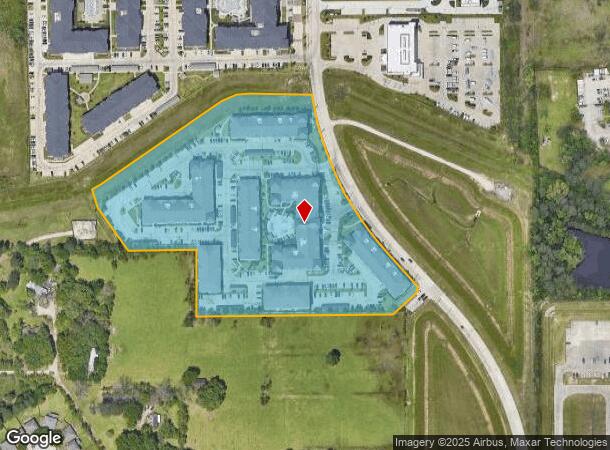  21525 Spring Plaza Dr, Spring, TX Parcel Map