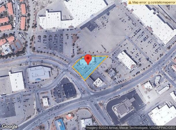  655 Sunland Park Dr, El Paso, TX Parcel Map