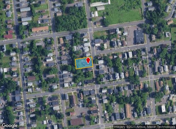 168 Oak St, New Britain, CT Parcel Map