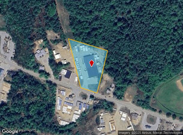 505 W Main St, Tilton, NH Parcel Map