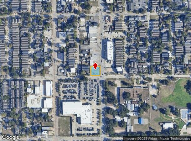 1301 N Shepherd Dr, Houston, TX Parcel Map