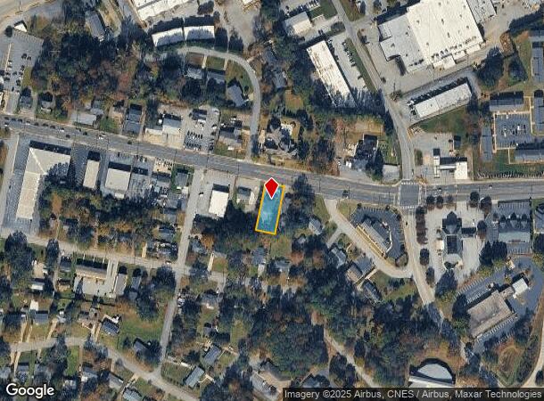  1203 W Poinsett St, Greer, SC Parcel Map