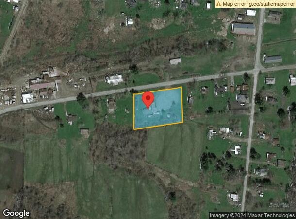  1439 Greeley St, Bear Lake, PA Parcel Map