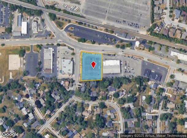  525 E Irving Park Rd, Roselle, IL Parcel Map