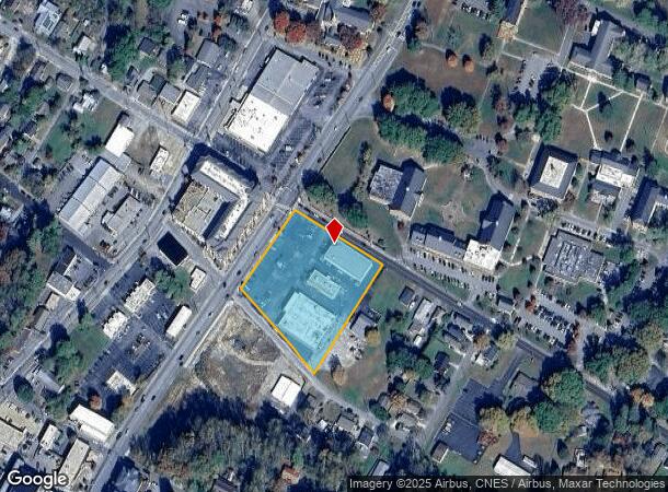 216 N Broad St, Brevard, NC Parcel Map