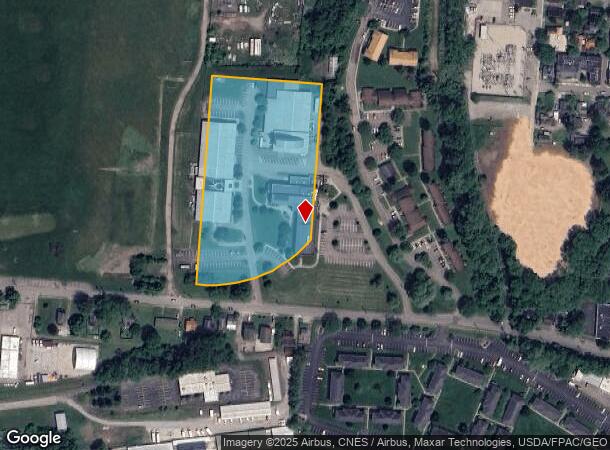 340 W State St, Athens, OH Parcel Map