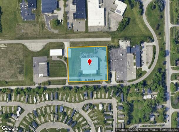  3016 Airpark Dr S, Flint, MI Parcel Map