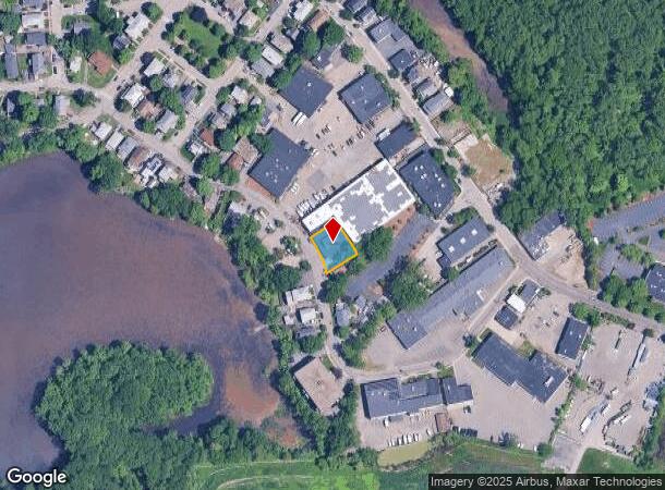 186 Riverview Ave, Waltham, MA Parcel Map