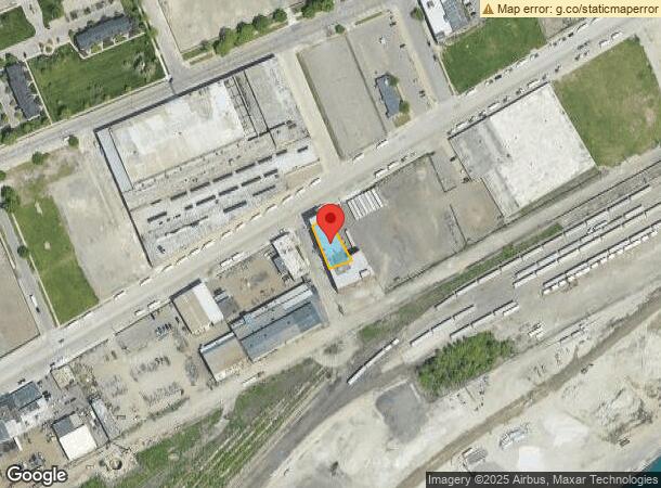  2281 W Fort St, Detroit, MI Parcel Map