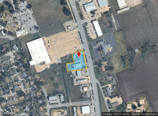 2501 N Main St, Taylor, TX Parcel Map