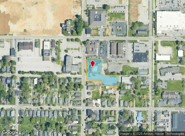 719 S Rogers St, Bloomington, IN Parcel Map