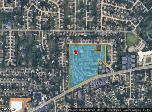  9512 Chancelorsville Dr, Saint Louis, MO Parcel Map