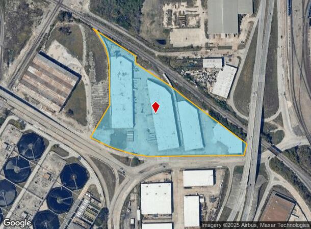  7111 Clinton Dr, Houston, TX Parcel Map