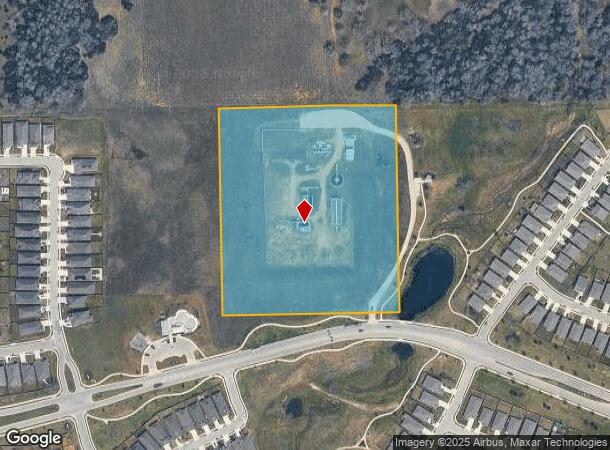  750 Sam Houston Dr, Bastrop, TX Parcel Map