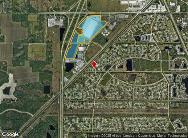  7600 Nw Ltc Pkwy, Port Saint Lucie, FL Parcel Map