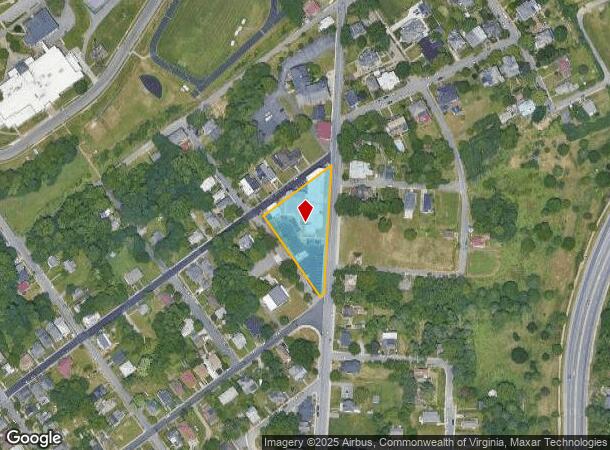  1503 Grace St, Lynchburg, VA Parcel Map