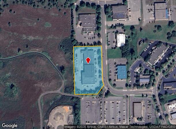 12255 Ensign Ave N, Champlin, MN Parcel Map