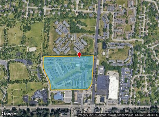  865 Revere Village Ct, Dayton, OH Parcel Map