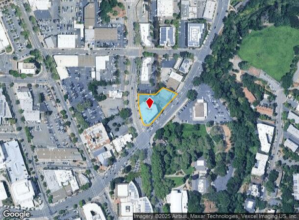  1700 N Broadway, Walnut Creek, CA Parcel Map
