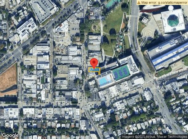  634 N Robertson Blvd, West Hollywood, CA Parcel Map