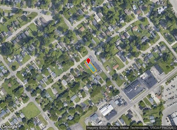  2552 Bushnell Ave, Dayton, OH Parcel Map