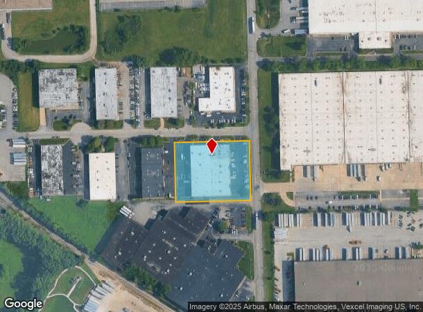  5601 W 120Th St, Alsip, IL Parcel Map