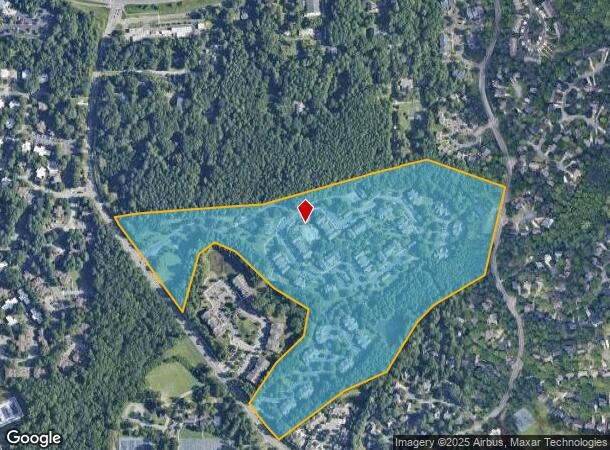 100 Spring Meadow Dr, Chapel Hill, NC Parcel Map