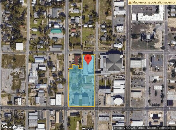  601 Grace Ave, Panama City, FL Parcel Map