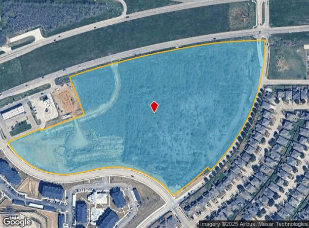 201 Ne Mc Alister Rd, Fort Worth, TX Parcel Map