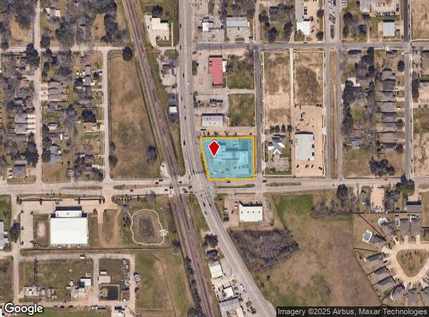2541 S Main St, Pearland, TX Parcel Map