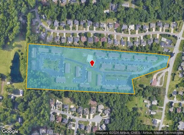  1500 Charles Michael Ct, Winston Salem, NC Parcel Map