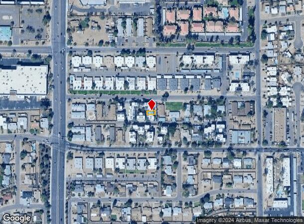  1301 W 4Th St, Tempe, AZ Parcel Map