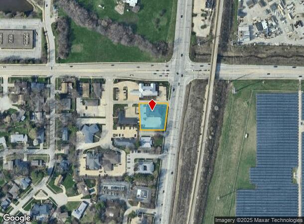  2105 N Dunlap Ave, Champaign, IL Parcel Map