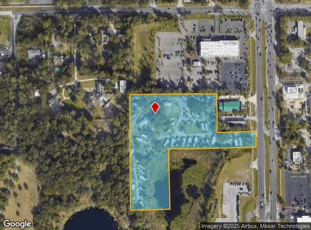 2700 N Woodland Blvd, Deland, FL Parcel Map