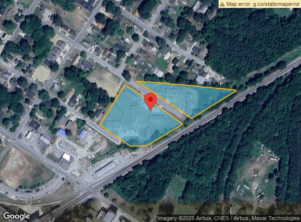  503 E Oak St, Selma, NC Parcel Map