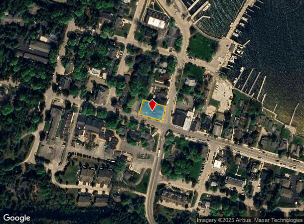 4172 Main St, Fish Creek, WI Parcel Map