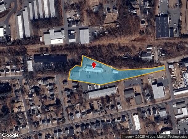 21 Loomis St, Manchester, CT Parcel Map