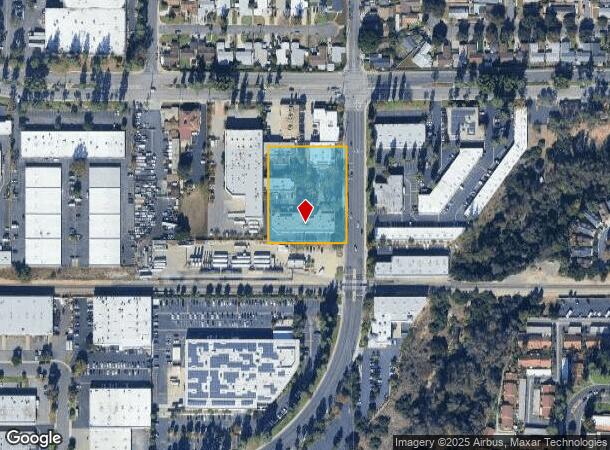 421 S Cataract Ave, San Dimas, CA Parcel Map