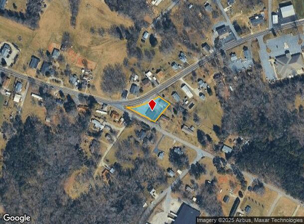 123 Main Ave W, Hildebran, NC Parcel Map