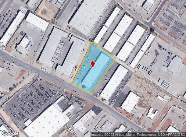  11355 Rojas Dr, El Paso, TX Parcel Map