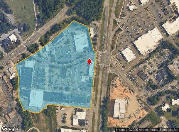 1490 Fordham Blvd, Chapel Hill, NC Parcel Map