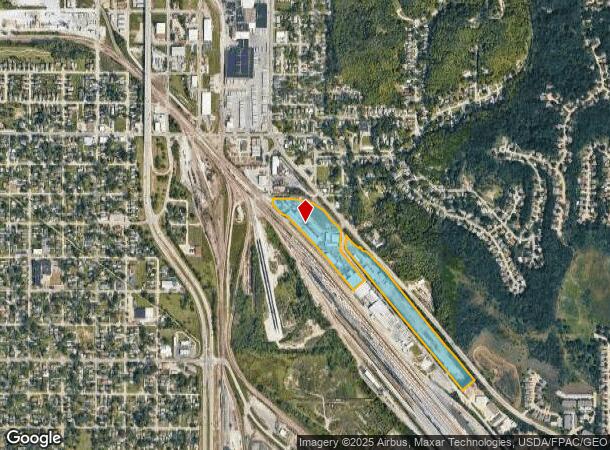 1914 Tostevin St, Council Bluffs, IA Parcel Map