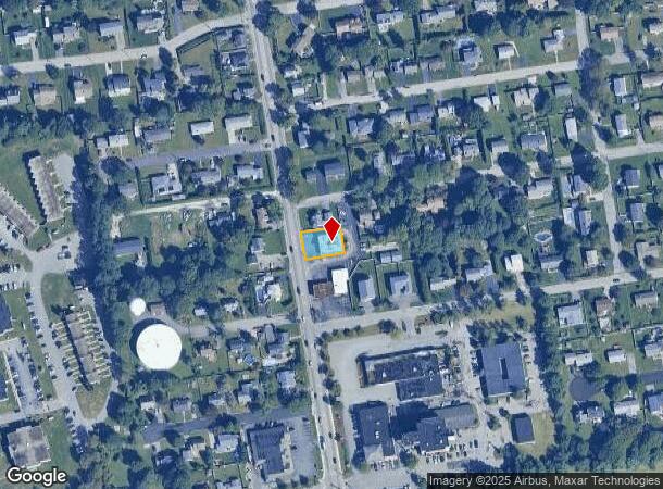 416 Metacom Ave, Bristol, RI Parcel Map